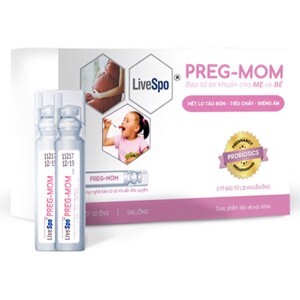 Bào tử lợi khuẩn PREG-MOM (20 ống *5ml)