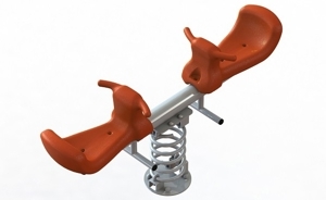 Bập bênh 2 chỗ thú nhựa NIK6201XF