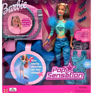 Búp bê Ngôi sao nhạc Rock Barbie R4229