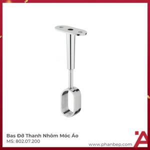 Bas đỡ giữa thanh nhôm móc áo Hafele 802.07.200