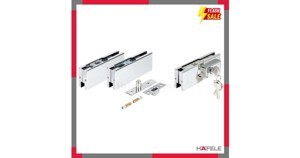 Bas kẹp kính-tường Hafele 489.81.101