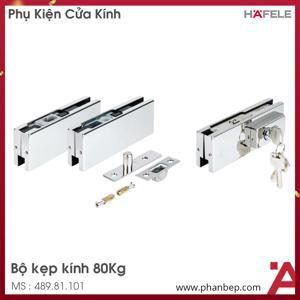 Bas kẹp kính-tường Hafele 489.81.101