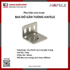 Bass đỡ ray trượt treo tường Hafele 940.42.061