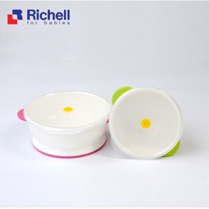 Bát ăn có nắp Richell 46540 (21001)