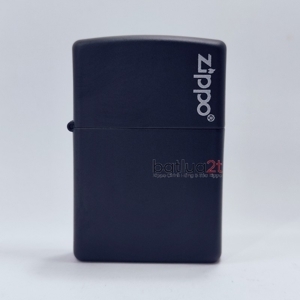 Bật lửa Zippo 218ZL Logo Black Matte Pocket Lighter