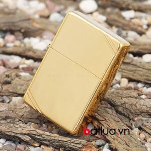 Bật lửa Zippo 270 Vintage High Polish Brass Slashes