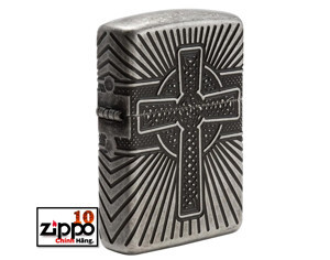 Bật lửa Zippo Armor Celtic Cross Design