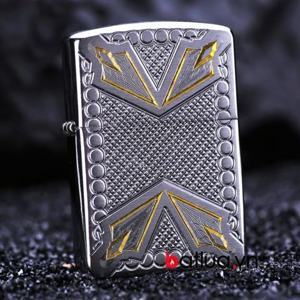 Bật lửa Zippo Armor Dagger Brushed Chrome 28808