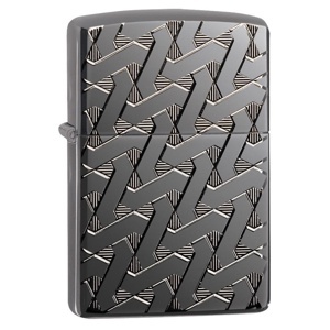 Bật lửa Zippo Armor Geometric Weave Design 49173