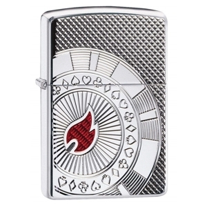 Bật lửa Zippo Armor Poker Chip Design