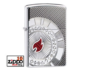 Bật lửa Zippo Armor Poker Chip Design