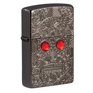 Bật lửa zippo Armor®Crystal Skull Design