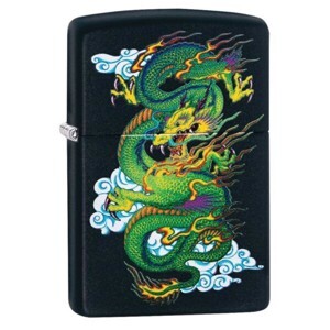 Bật lửa Zippo Black Matte Dragon