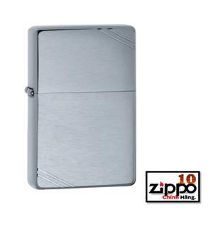 Bật lửa Zippo Brushed Chrome Vintage with Slashes 230