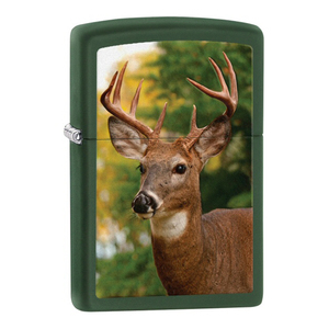 Bật lửa Zippo Buck Green Matte