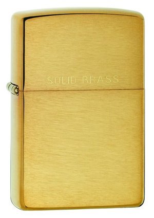 Bật lửa Zippo Classic Brushed Solid Brass