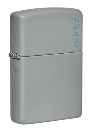 Bật lửa Zippo Classic Flat Grey Zippo Logo