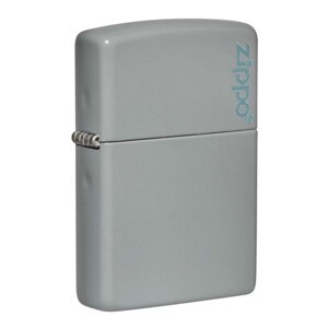 Bật lửa Zippo Classic Flat Grey Zippo Logo