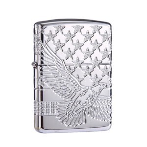 Bật lửa Zippo Eagle High Polish Chrome