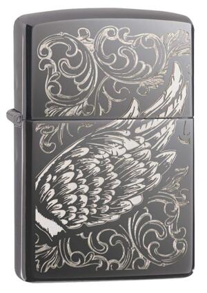 Bật lửa Zippo Filigree Flame and Wing Design 29881