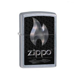 Bật lửa Zippo Flame Street Chrome