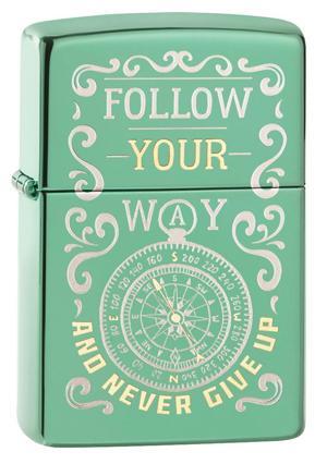 Bật lửa Zippo Follow Your Way Design