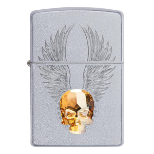 Bật lửa Zippo Gold Skull Design