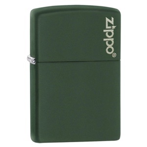 Bật lửa Zippo Green Matte with Zippo Logo