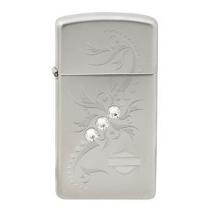 Bật lửa zippo Harley-Davidson Slim Crystals