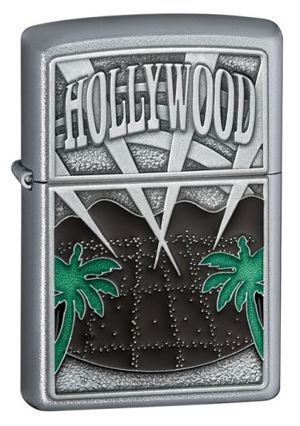 Bật lửa Zippo Hollywood Palm Trees Emblem