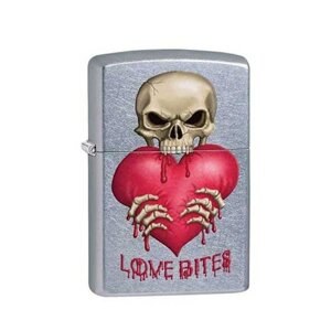 Bật lửa Zippo Love Street Chrome