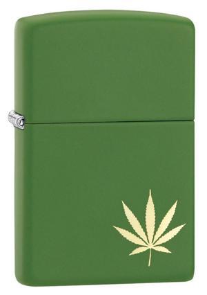 Bật lửa Zippo Marijuana Leaf on the Side