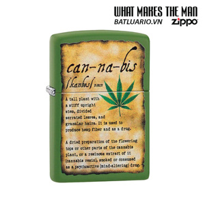 Bật lửa Zippo Moss Green Matte