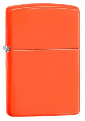 Bật lửa Zippo neon orange matte – 28888