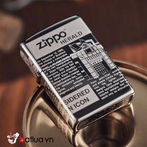 Bật lửa Zippo Newsprint Design