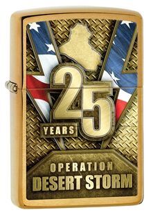 Bật lửa Zippo Operation Desert Storm 25th Anniversary