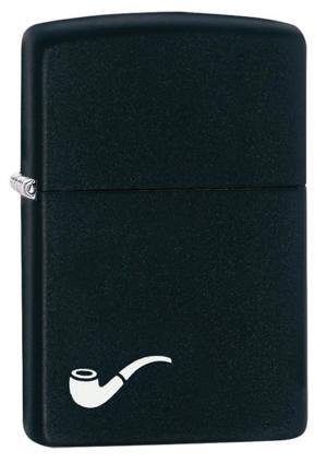 Bật lửa Zippo Pipe Black Matte