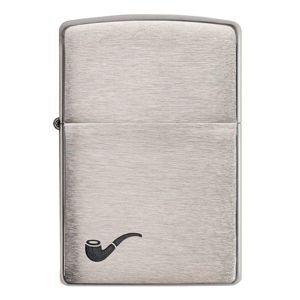 Bật lửa Zippo Pipe Brushed Chrome