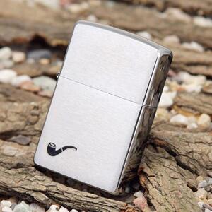 Bật lửa Zippo Pipe Brushed Chrome