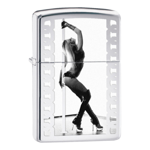 Bật lửa zippo Pole Dancer Polished