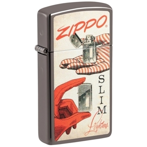 Bật lửa Zippo Slim Black Ice