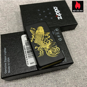 Bật lửa Zippo Slim Black Matte