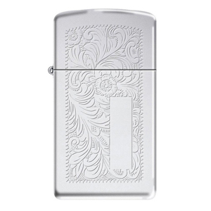 Bật lửa Zippo Slim Chrome Venetian