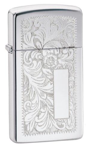 Bật lửa Zippo Slim Chrome Venetian