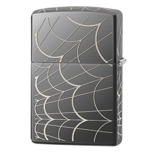 Bật lửa Zippo Spider Web Black Ice