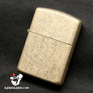 Bật lửa Zippo Tumbled Brass Armor