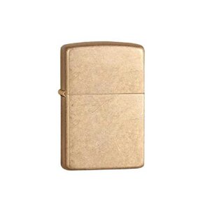 Bật lửa Zippo Tumbled Brass Armor