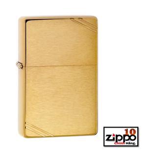 Bật lửa Zippo Vintage Brushed Brass