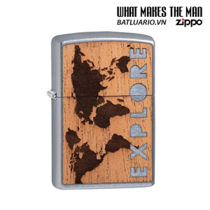 Bật Lửa Zippo WOODCHUCK USA Explore 49171