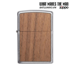 Bật Lửa Zippo WOODCHUCK USA Walnut